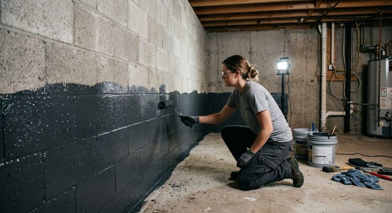 Basement Leak Repair in Greenville, SC