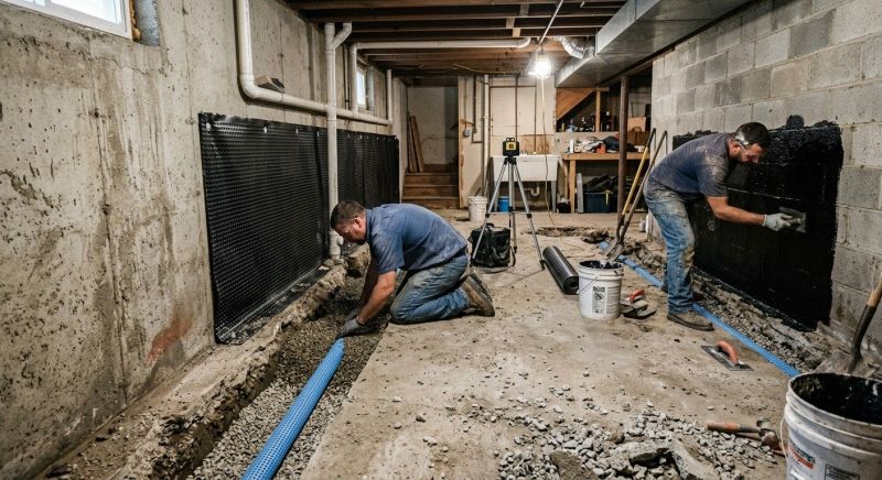 Basement Seepage Repair in Fort Collins, CO