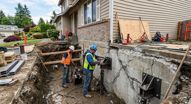 Foundation Renovation in Greenville, SC