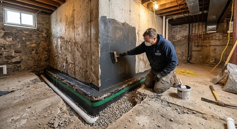 Leaking Basement Repair in Greenville, SC