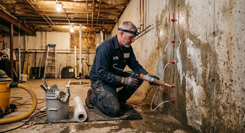 Leaking Basement Repair in Fort Collins, CO