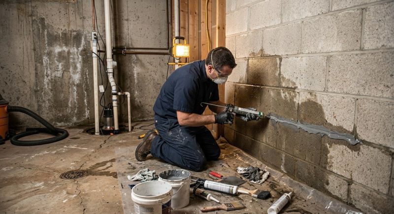 Wet Basement Repair in Grand Rapids, MI