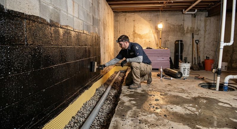 Wet Basement Solutions in Greenville, SC